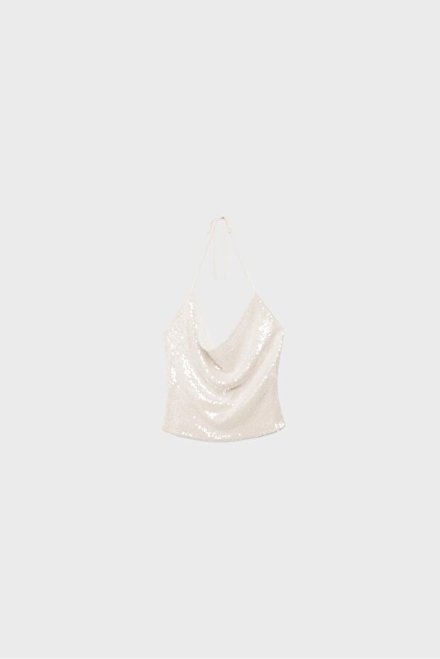Pullu halter top - 6