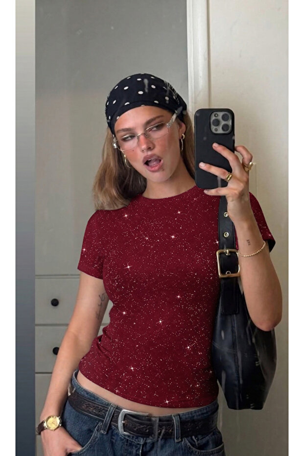 Cris Sim Detailed Full Length Blouse T-Shirt