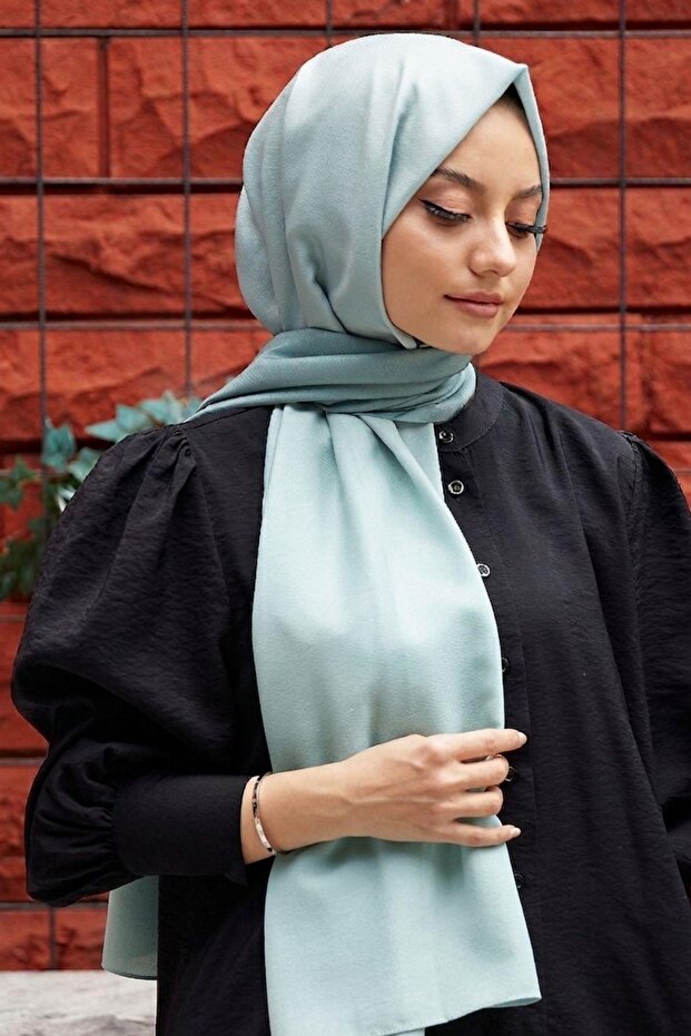 شال من القطن الناعم بنمط متدرج من Cagla-Stone - 1