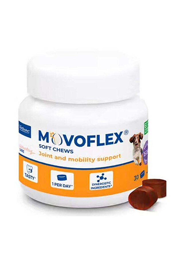 Movoflex Joint Support Soft Chews for Large Dogs Mobility & Flexibility Chicken Flavor