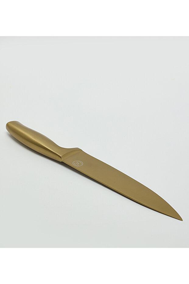 Stainless Steel 21x2cm Gold Chef Knife