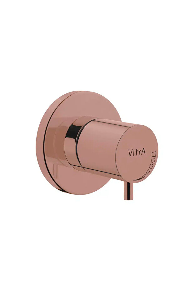 VitrA Origin A4145826 صمام إيقاف مدمج، مثبت على السطح، نحاس