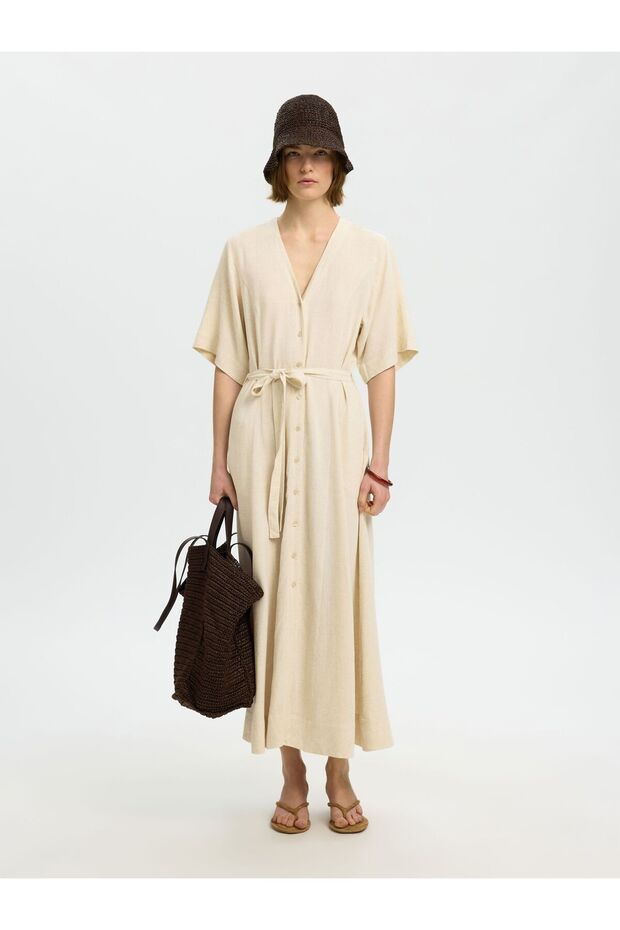 Maxikleid Viskosemix - 1