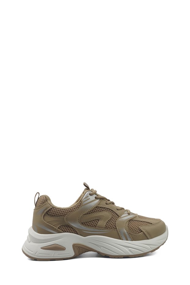 25S-003 6Fx Beige Women's Sports Shoes