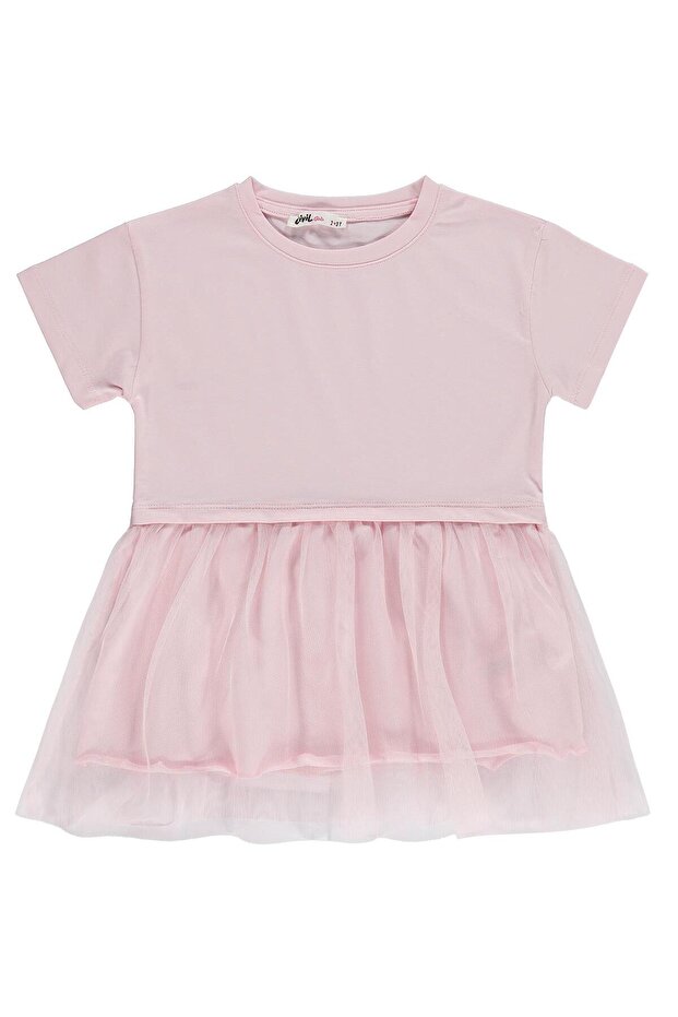 Tulle Dress for 2-5 Years - Powder