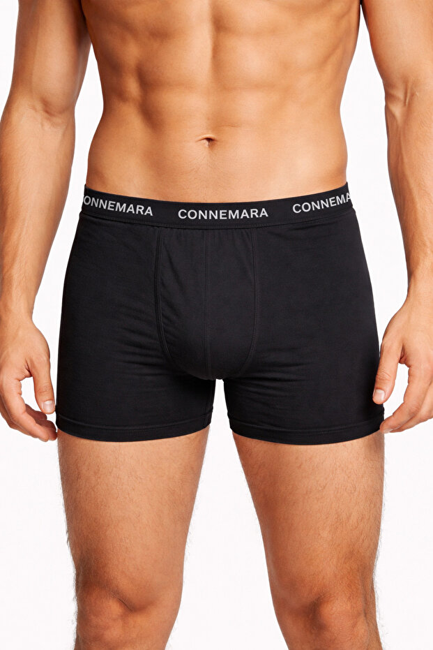 Men's Boxer 3-Pack Cotton Flexible Fabric Comfortable Fit Daily Use Underwear