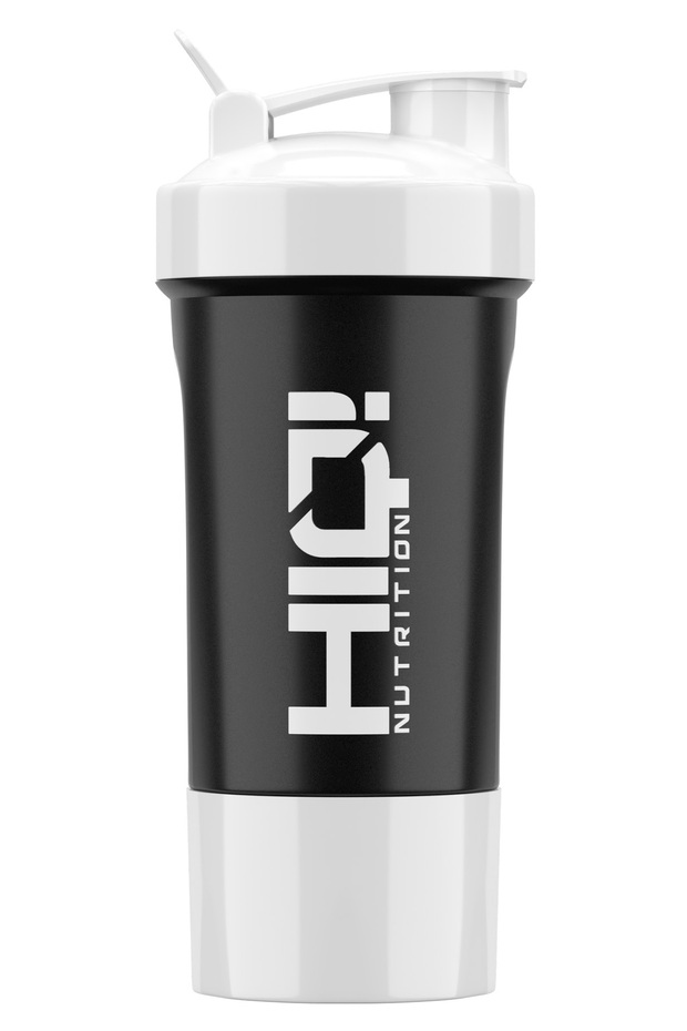 Hiq smart shaker 550 ml black - white