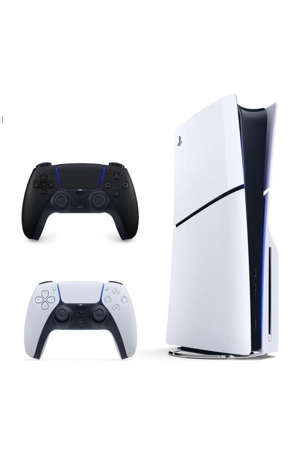 5 Sony Slim Disc 1TB Console International Version with Extra Black Controller