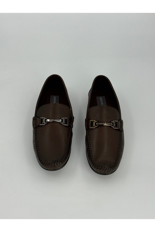 Brown Men's Loafer Stylish Daily Casual Shoes