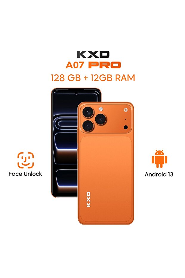 جوال A07 Pro رام 12GB وذاكرة 128GB – معالج ثماني النواة Octa-Core – تصميم أنيق عصري
