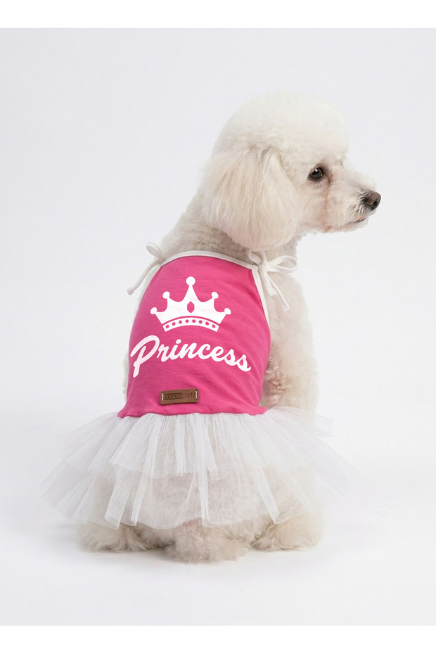 Cat and Dog Outfit & Dress - Pink Princess Tulle Dress