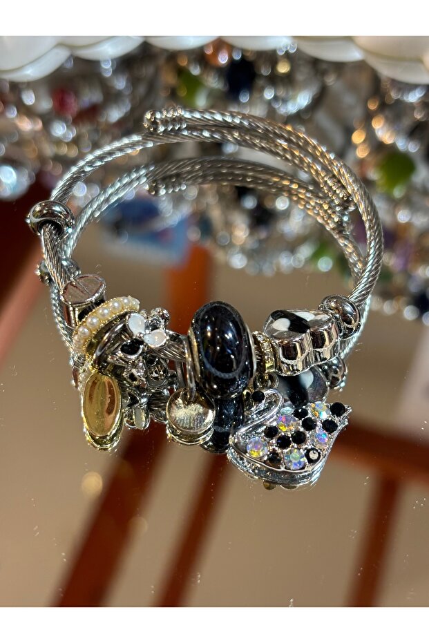 Swan Charm Bracelet - 2