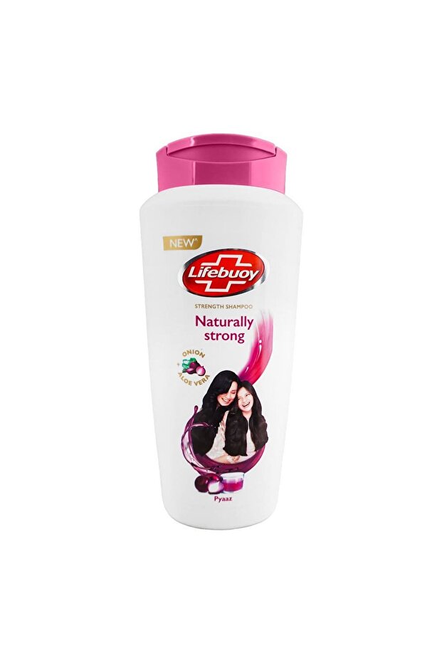 Lifebuoy Naturally Strong Onion Shampoo (650ml) – Hair Fall Control & Root Strengthening Formula