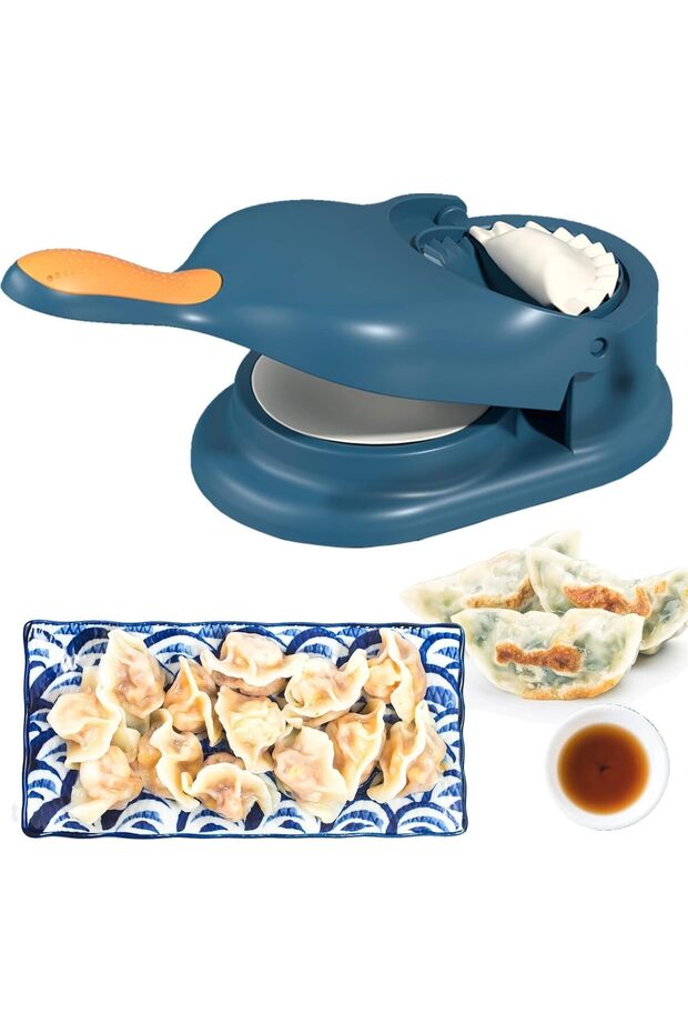 Dumpling Maker Press, 2 in 1 Dumpling Empanada Maker Machine - Random Color - 1