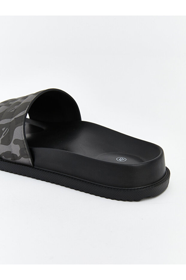Patterned Men's Sliders - 5