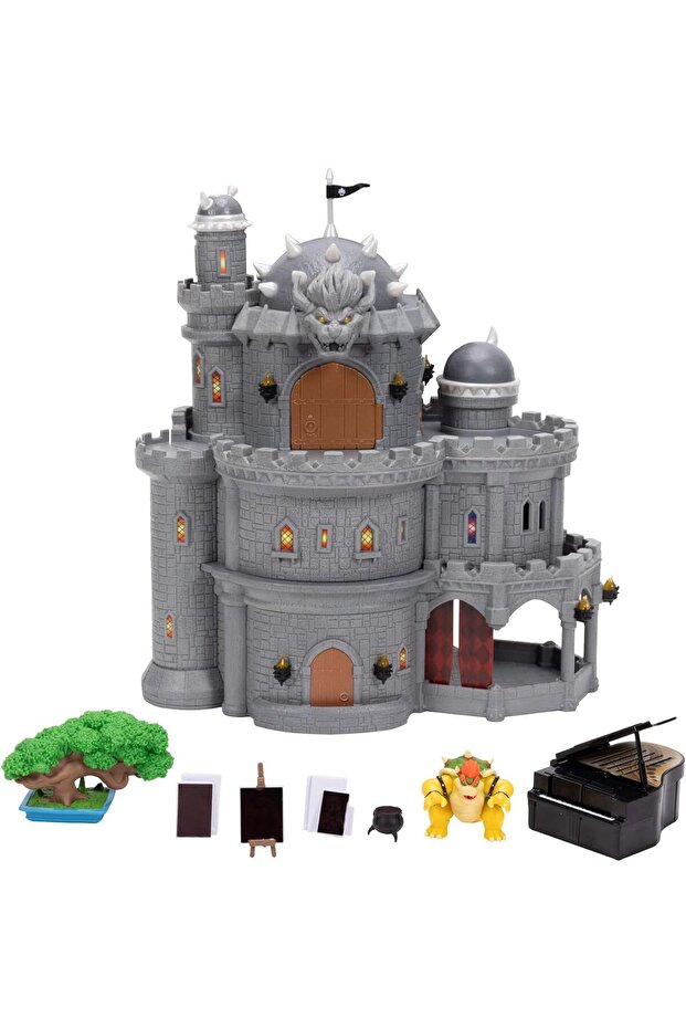 Super Mario 2 Movie Deluxe Bowser Castle Playset