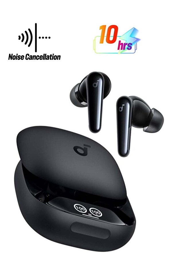 Anker Soundcore Liberty 4 Pro ANC Wireless Earbuds, Bluetooth, Hi-Res Audio, Fast Charging, Black