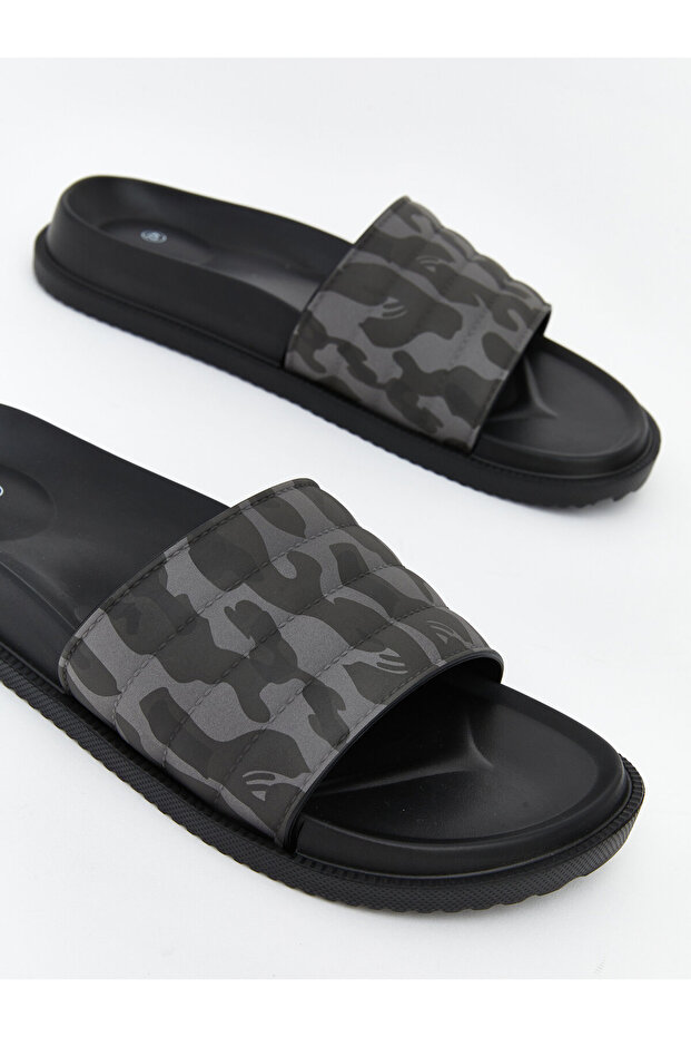 Patterned Men's Sliders - 3