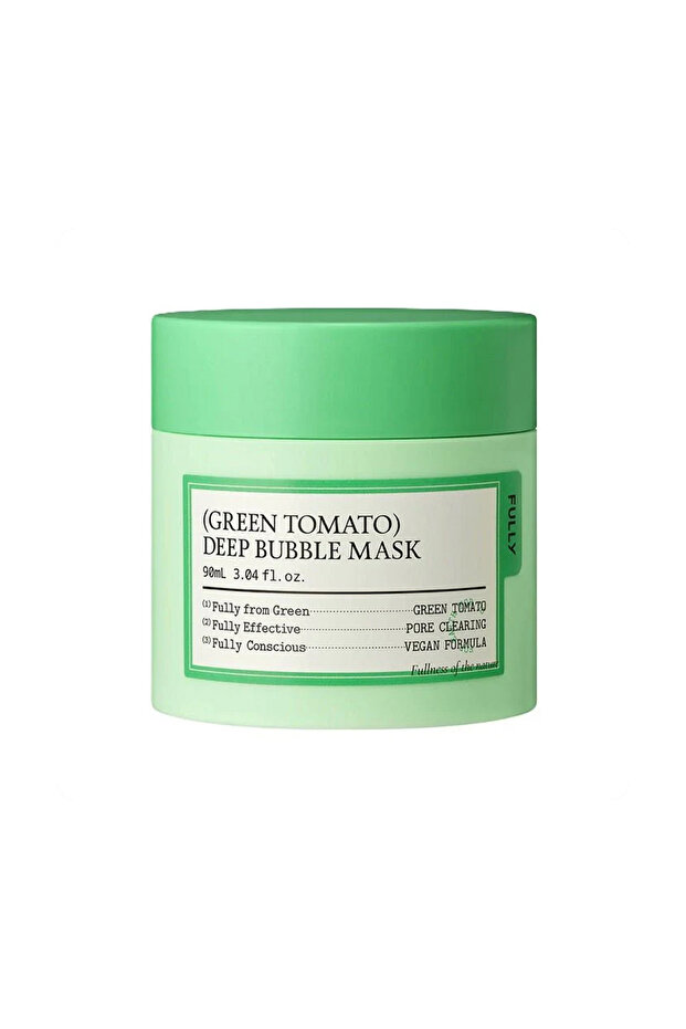Green Tomato Bubble Mask
