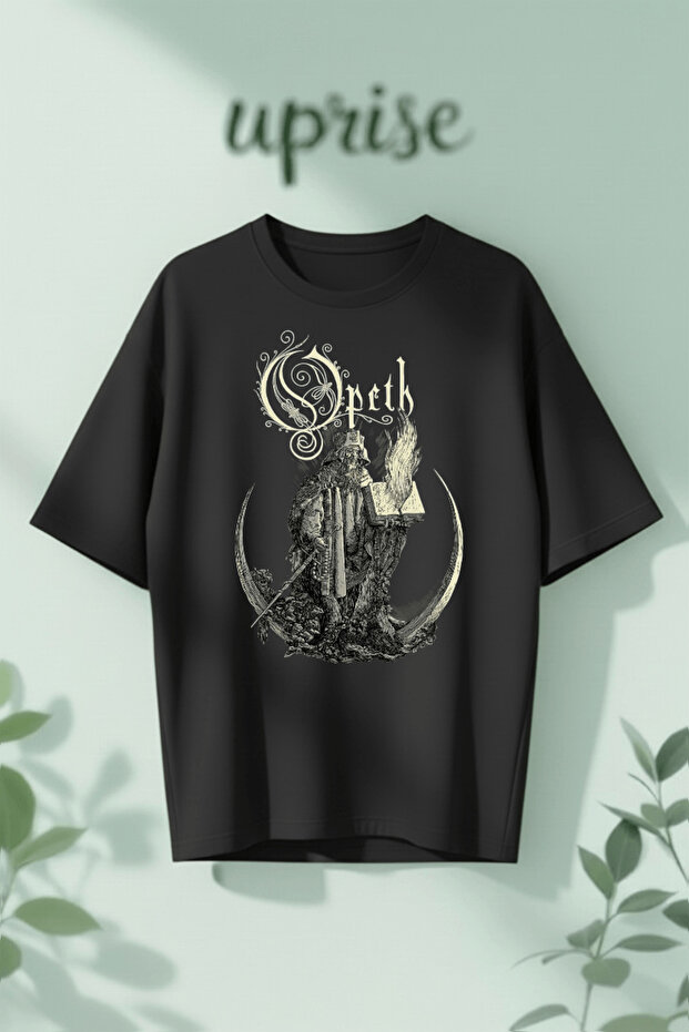 Opeth Printed Cotton Oversize T-Shirt