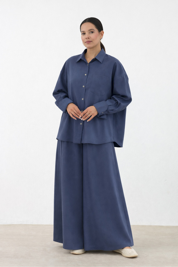 Fresh Trousers Navy Blue