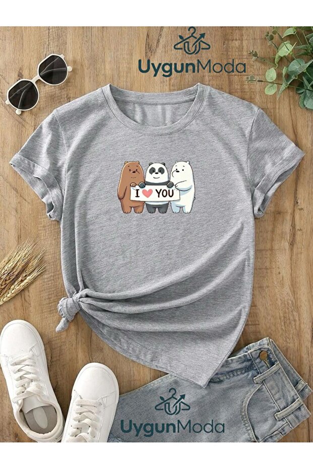 I Love You Kafadar Printed T-Shirt