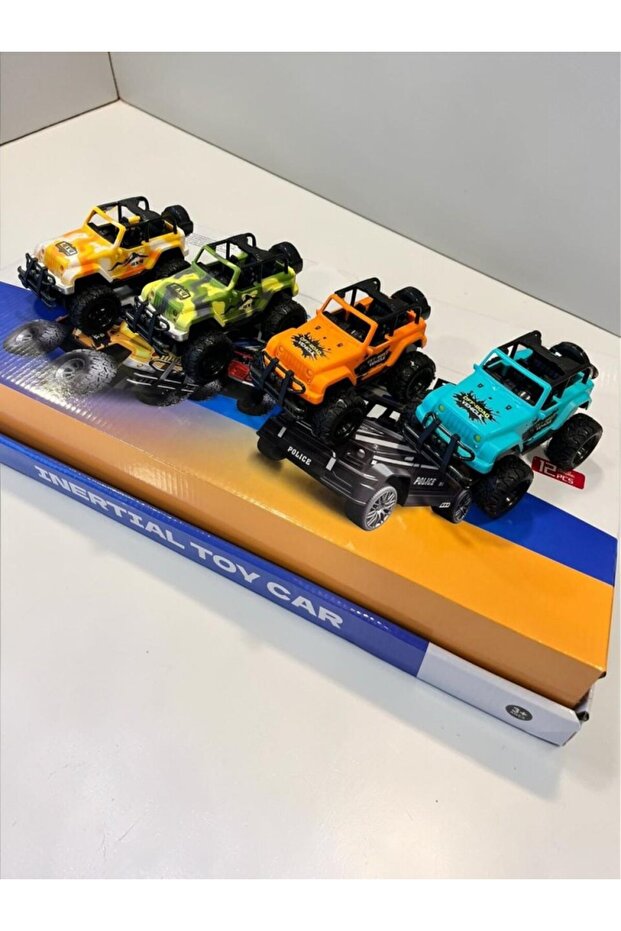 Sh40934 Rubbered Car Off Road Jeep Plastic