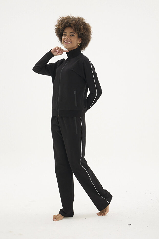 Kocabey 7221K Women's Zippered Tracksuit Set