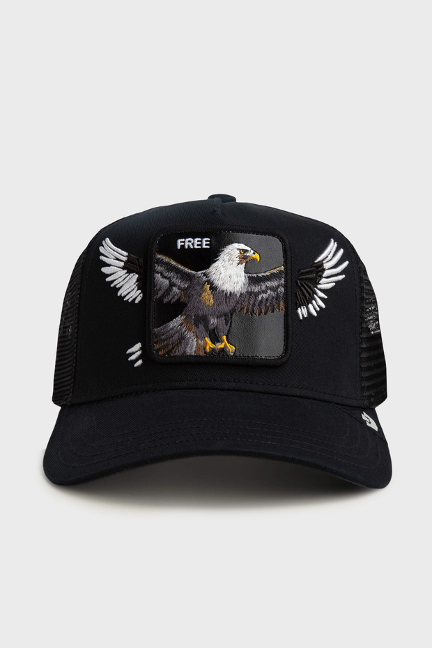 Wings Free Cotton Blend Mesh Detailed Hat Unisex Hat 1013020