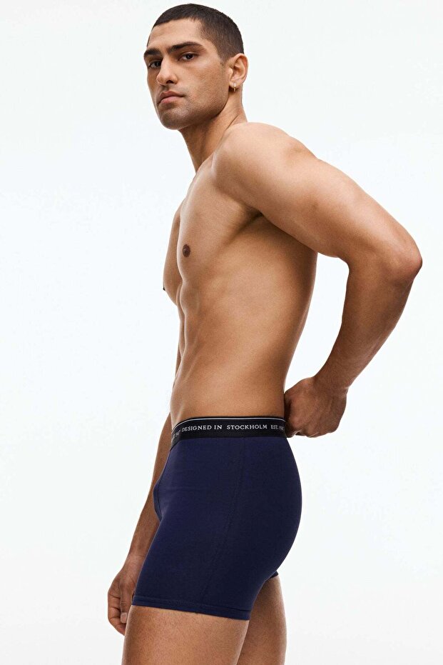 3-pack mid trunks with Lycra® - 4