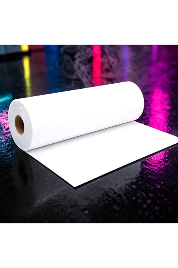 50 Meters One Piece 70 cm Width Fiber White Interlining Fabric White Trimming Fabric Venue Decoration Fabric