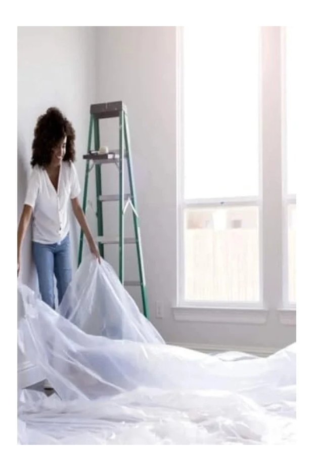Protective Nylon Cover - for Paint and Tarpaulin, Durable, 20 m²