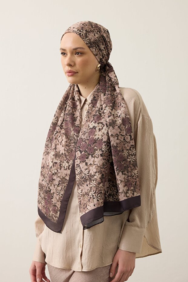 Soft Shawl 3071 Plum - 3