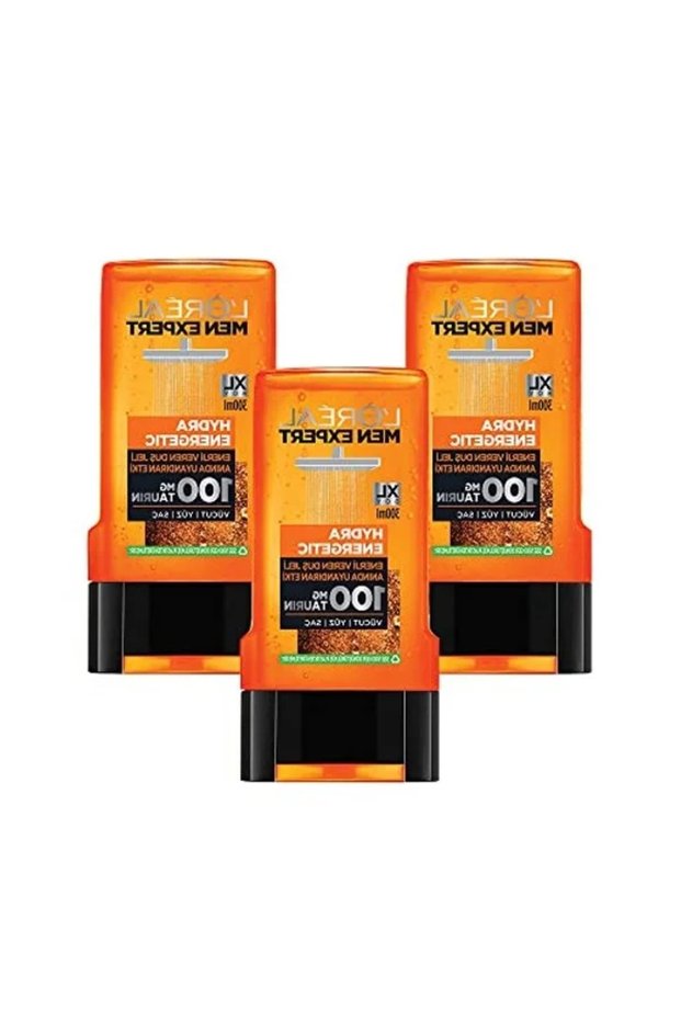 Set of 3 Men Expert Shower Gel