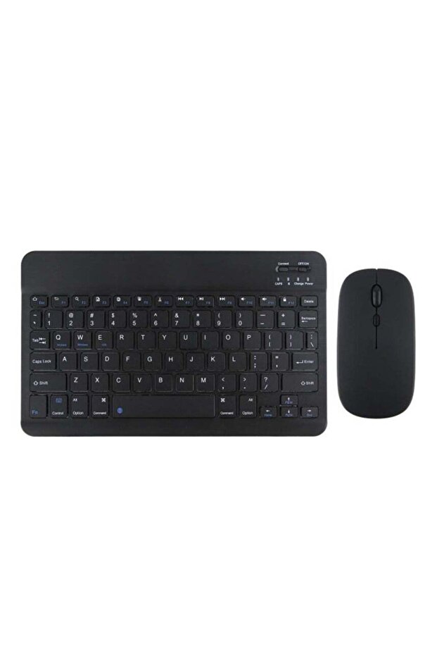 Wireless Keyboard and Mouse Combo Bluetooth Keyboard Mouse Set Black - 1