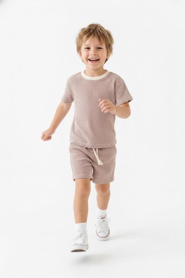 Bürümcük Shorts T-Shirt 2-Piece Set
