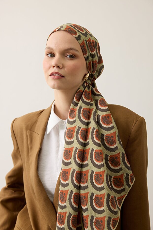 وشاح سيرين 4100 أخضر فاتح