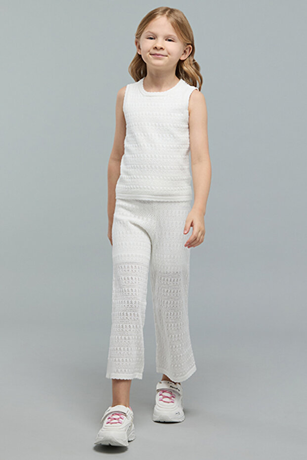Textured Knitted Clothing Set