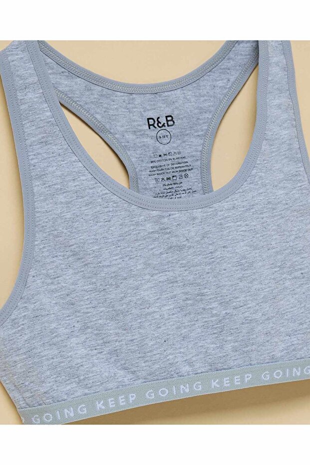 2 Pack Solid Bralettes - 5