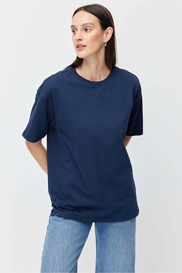 Γυναικείο T-shirt Crew Neck Basic - 2