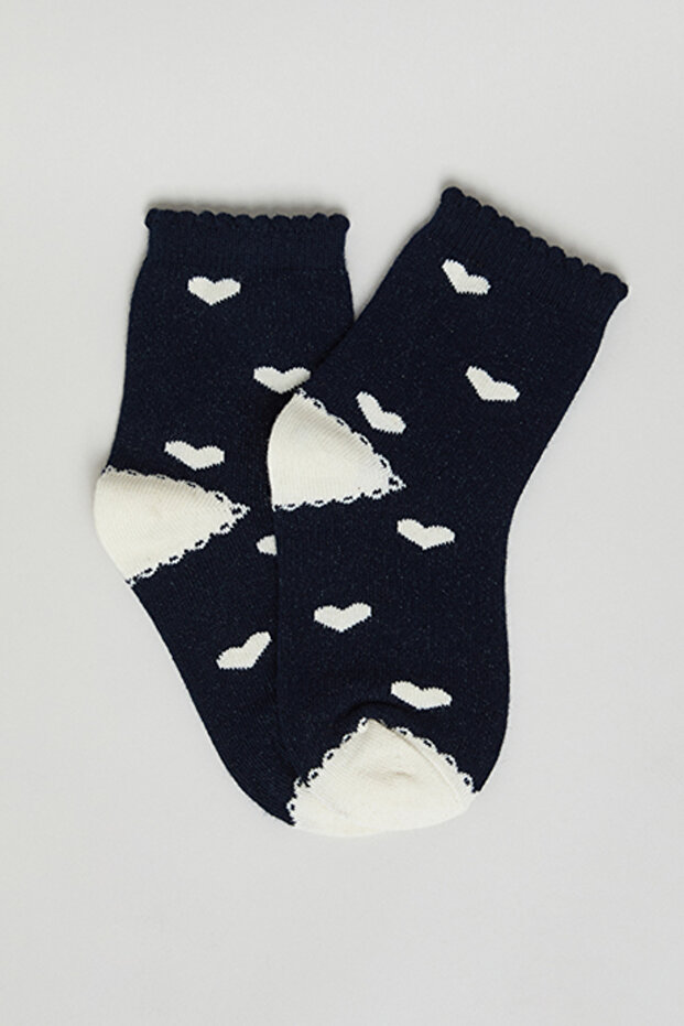 3 Pack Patterned Ankle Socks - 2