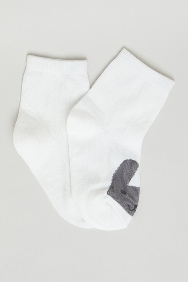 3 Pack Patterned Ankle Socks - 2