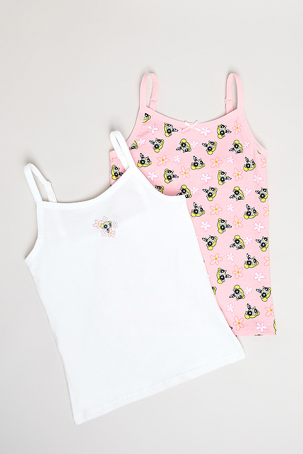 2 Pack The Powerpuff Girls Print Camisoles