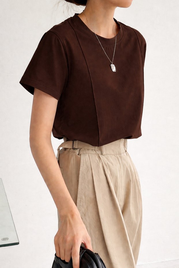 Women's Plain T-Shirt Single Jersey Fabric Comfortable Fit Daily Combination T-Shirt