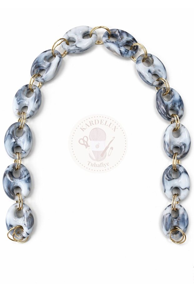 Acrylic Chain Bag Handle-Strap-40Cm-Model2-Bag Shoulder Strap-Handmade Strap