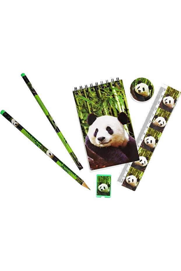Wild Stationery Set - Panda - 2