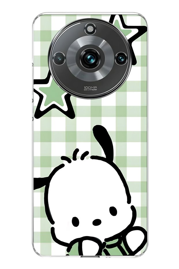Realme 11 Pro / 11 Pro Plus Compatible Cute Dog Pattern Transparent Phone Case