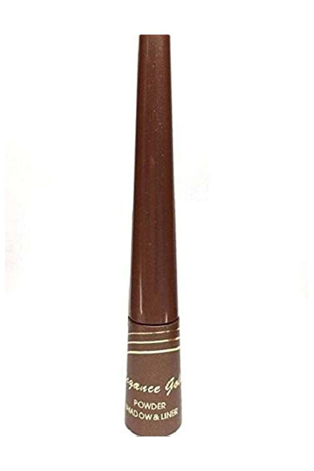 Gold Powder Shadow & Liner Brown