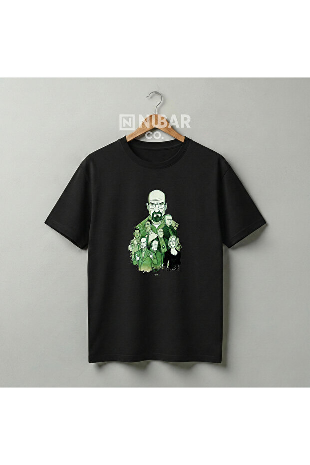 Breaking Bad Heisenberg Design Unisex 100% Cotton Premium T-Shirt