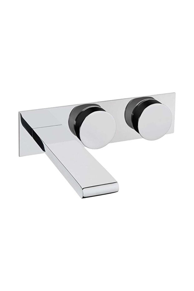 Memoria Built-In Sink Faucet Chrome-Black A4285158